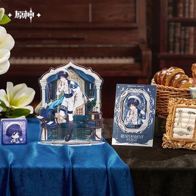 miHoYo Genshin Wanderer Resplendent Feast Acrylic Stand Badge Folder Official