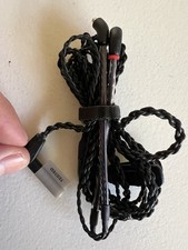 IEM Earphone Cable Ear Monitor Cable Black 3.5mm/MMCX 