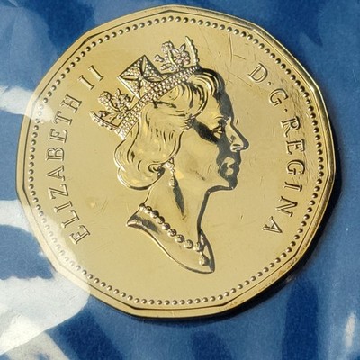 1993 PL LOONIE CANADA PROOFLIKE One Dollar in plastic *COMBINED