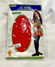 Kids Girls -Rubies Lil Tights RED Size Medium 60-75lbs