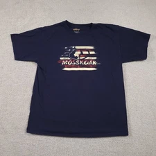 Mossy Oak Shirt Youth XL American Flag Camo Outdoor Graphic Tee Hunting