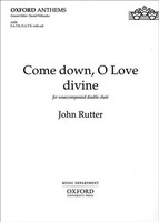 Come Down, O Love Divine | John Rutter | Taschenbuch | Chorpartitur | Englisch