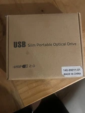 USB SLIM PORTABLE OPTICAL DRIVE OPEN BOX USB 2.0