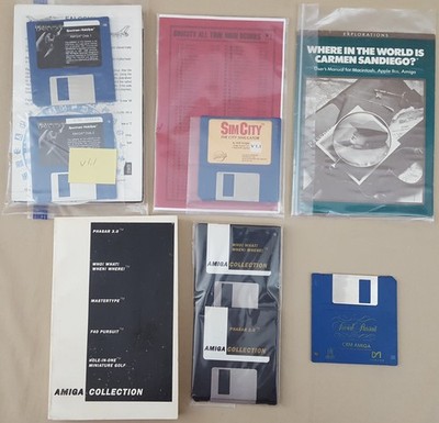 LOT of (6+) Games for Commodore Amiga 500 600 1000 1200 2000 3000 Falcon SimCity