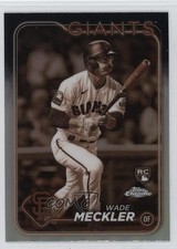 2024 Topps Chrome Sepia Refractor Wade Meckler #22 1l8l