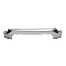 Front Bumper Face Bar For 2019-2022 GMC Sierra 1500 w/Sensor Holes Chrome Steel
