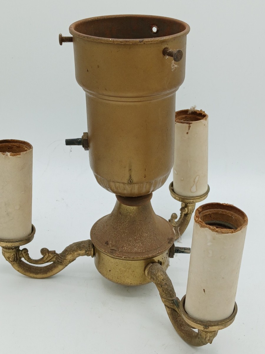 アンティークランプ 1930-40's ヴィンテージ 4灯 フロアランプ - アンティーク、ビンテージ