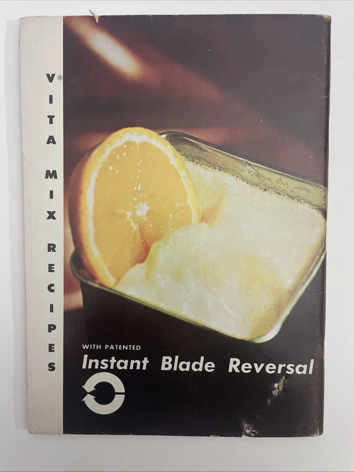 1975 Vita Mix Recipes Instructions Blade Reversal Ruth Barnard Paperback - Image 2 of 3