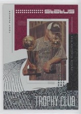 2019-20 Panini Status Trophy Club Red Tony Parker #20 HOF 2r8
