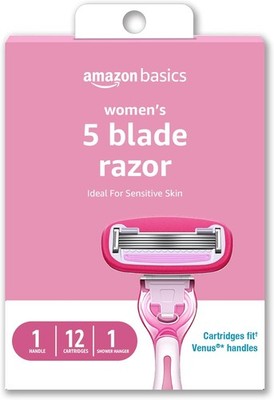 n Basics Women's 5-Blade  for Smooth, Close Shave, FITS n