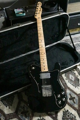 Fender Japan TC72 BLK 2006-2008 (Telecaster Custom) mit Hardcase GEBRAUCHT