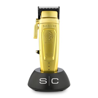 StyleCraft Saber 2.0 Cordless High Torque Gold Clipper (SC617M)
