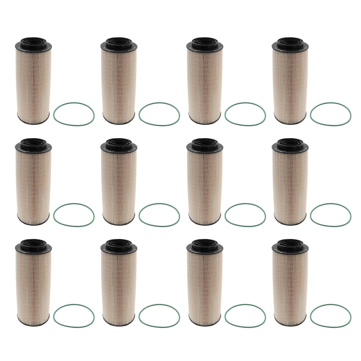12 X Fuel Filter 2164463 2164463PE For Kenworth Paccar
