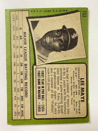 1971 Topps High Numbers Complete Your Set VG to VG-EX Free Shipping - Picture 63 of 367