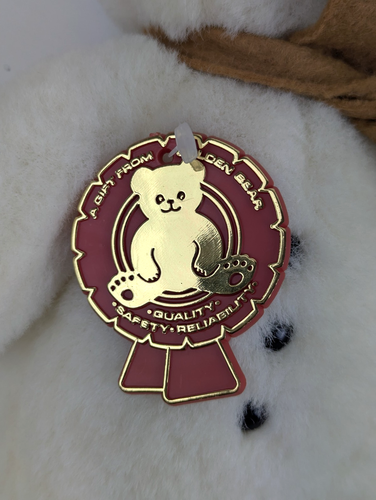 Vintage The Snowman Plush Toy Raymond Briggs 1985 Golden Bear Original Red Tag - Picture 3 of 8