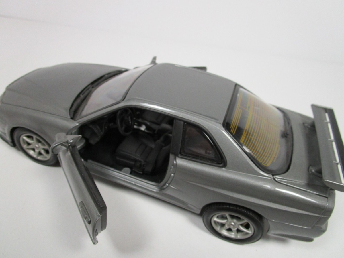 MOTOR MAX 1/18 ミニカー NISSAN スカイライン GT-R 青 【公式通販】
