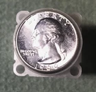 Roll of 40 silver Washington Quarter (1959D - 10 pcs,1960 - 30 pcs), BU