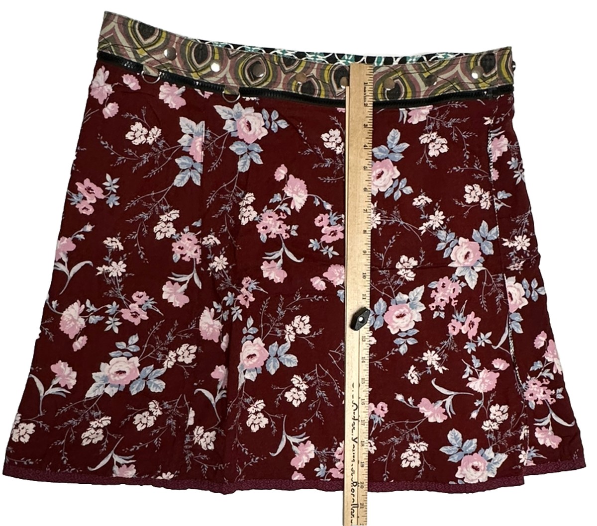 Vintage Y2K Arena Ibiza Bohemian Utility reversible mini skirt belt Adjustable Vintage Y2k Faded Denim Skirt With Shorts and Belt - Etsy main image 4