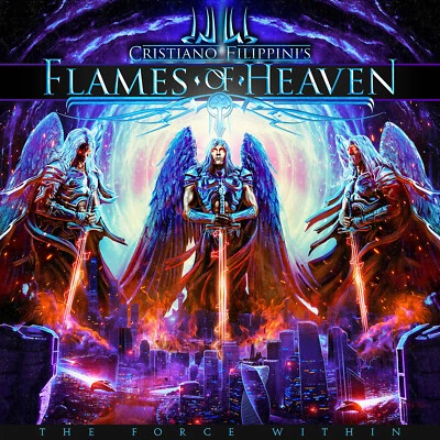Cristiano Filippini's FLAMES OF HEAVEN - The Force Within CD 2020 Melodic Metal - Bild 1 von 3
