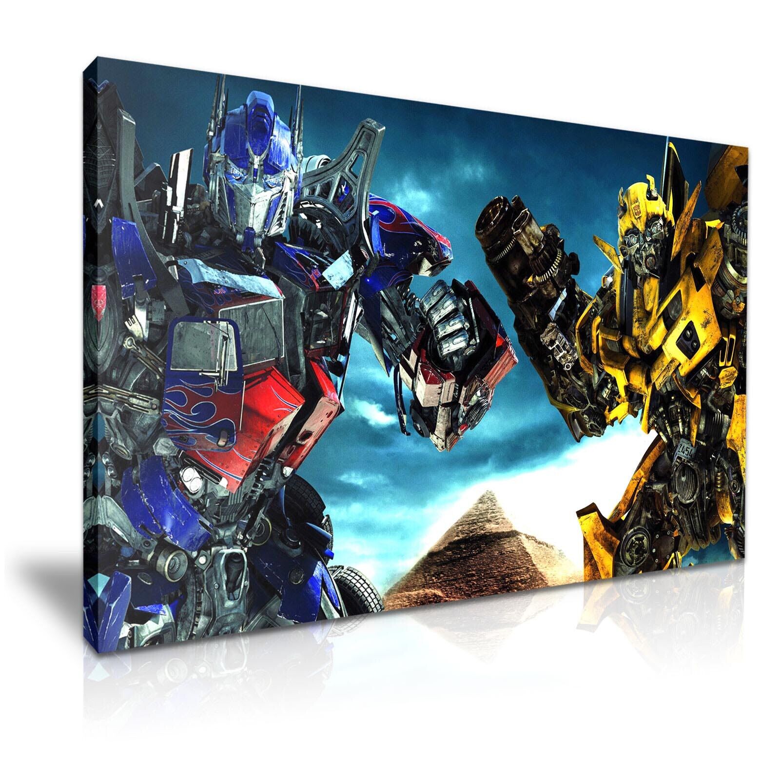 Transformers Cast Optimus Prime Bumblebee Jazz Wall Room Poster - POSTER  20x30