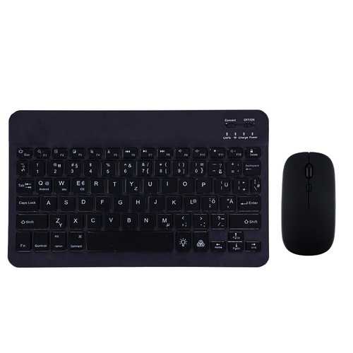 Tastatur Funk Maus Wireless Kabellos Tastatur Bluetooth Computer Layout Deutsch - Bild 11 von 29