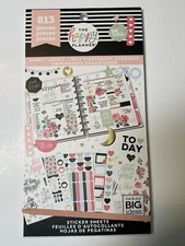 NEW THE HAPPY PLANNER SIMPLY LOVELY STICKER SHEETS 813 PIECES