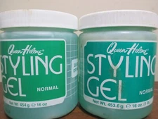 2x Queen Helene Styling Gel Normal Hold 16 Ounce