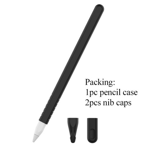 Silicone Protective Case For Apple Pencil 2 Pen Case Retractable Tip Secure Cap - Afbeelding 15 van 28