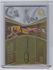 2019-20 Panini Opulence Golden Vintage Autographs Holo Gold Vlade Divac Auto /10