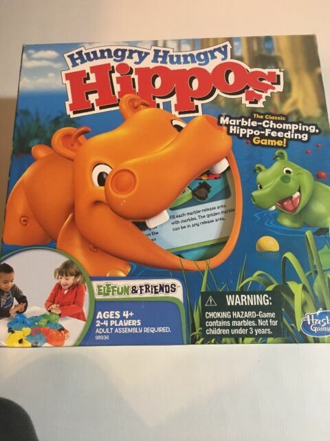 Hasbro Gaming 98936348 Elefun and Friends Hungry Hippos Game for sale ...
