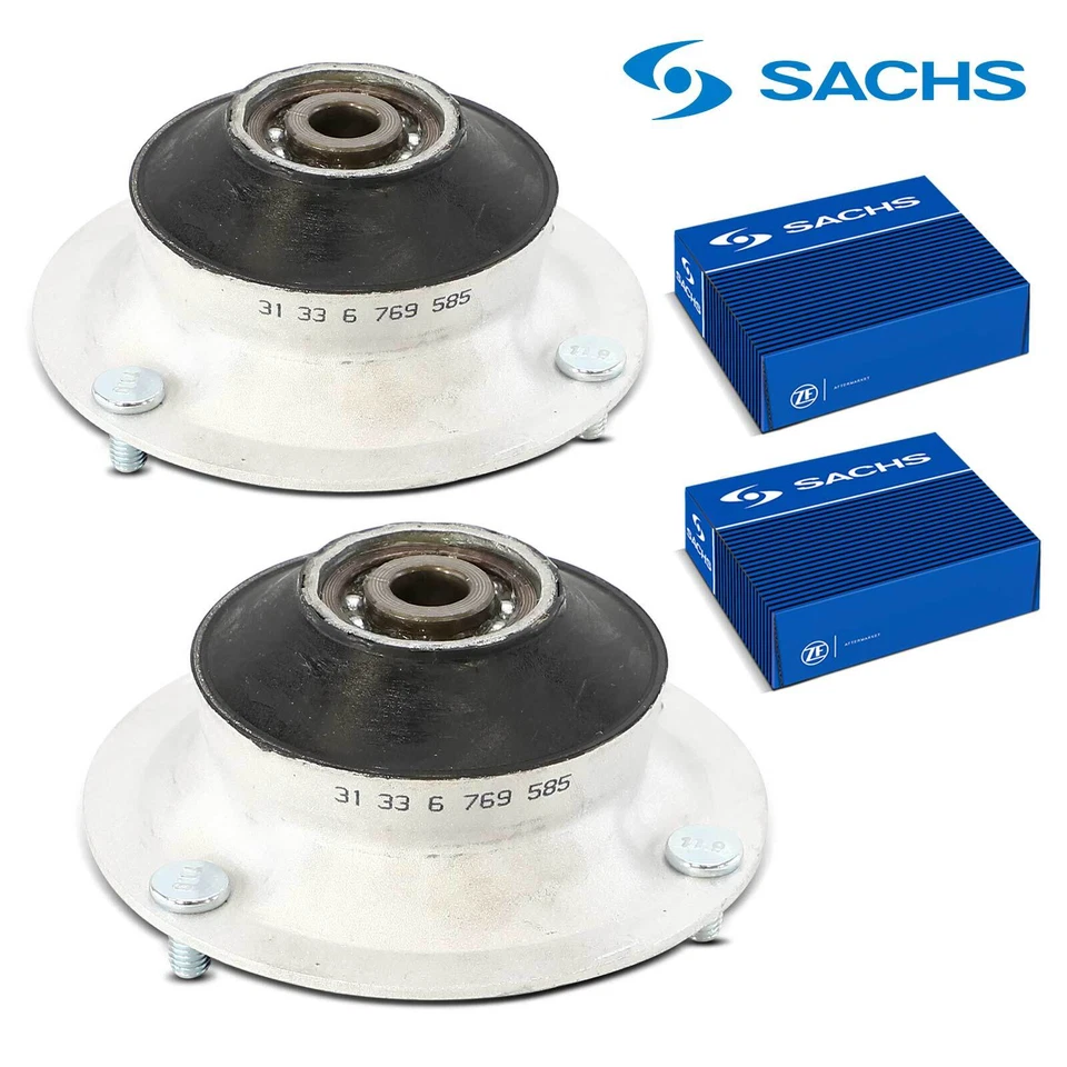 2x SACHS 802 066 CUSCINETTO A CUPOLA ABBASSAMENTO 10 MM ANTERIORE PER BMW SERIE 3 E36 Z3 E36 Z4 E85 - Immagine 2 di 4