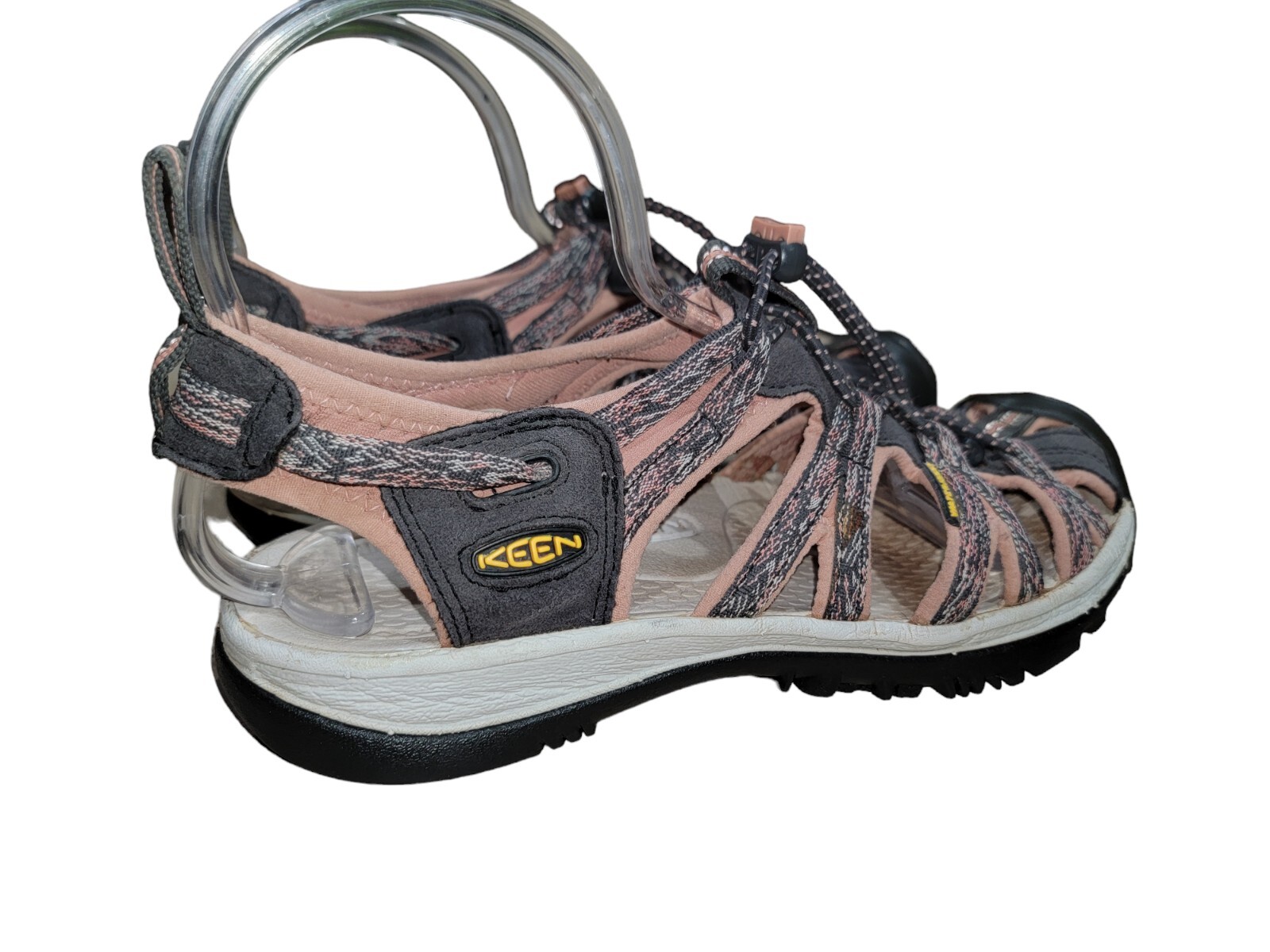 Sandali Keen Whisper donna salmone impermeabili sport outdoor taglia 8 5