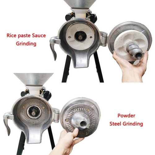 NEW Small Dry Wet Dual-purpose Cereal Grain Milling Machine Rice Paste Grinder - Picture 5 of 10