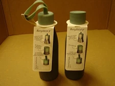 TWO BergHOFF LEO Insulated Thermal Flasks With Lids, 16.9oz. - NWT