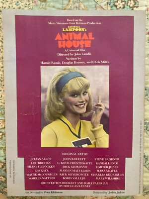 National Lampoon's Animal House illustrated novel - 1978 | eBay