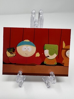 south park card sleeves Vintage 90s South Park ‘Serve and Neglect’ Tee Size L main image 0