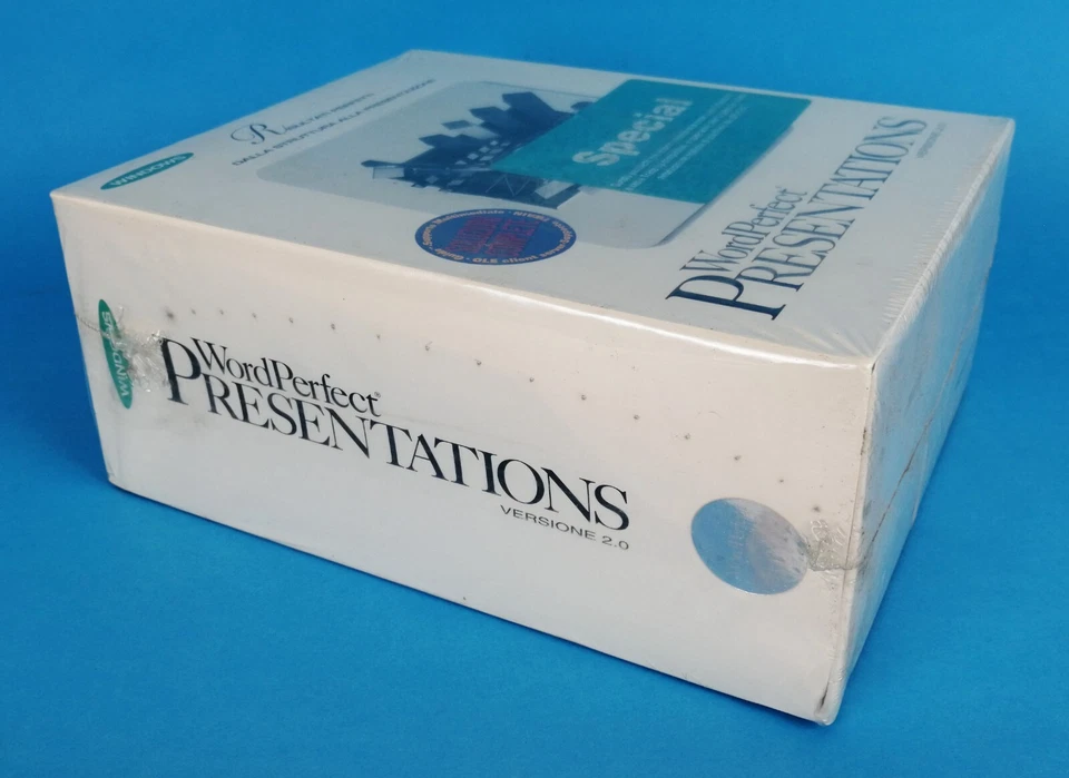 Word Perfect Presentations Version 2.0 - Softwere - IN Italienisch - Sigilllato - Bild 4 von 4