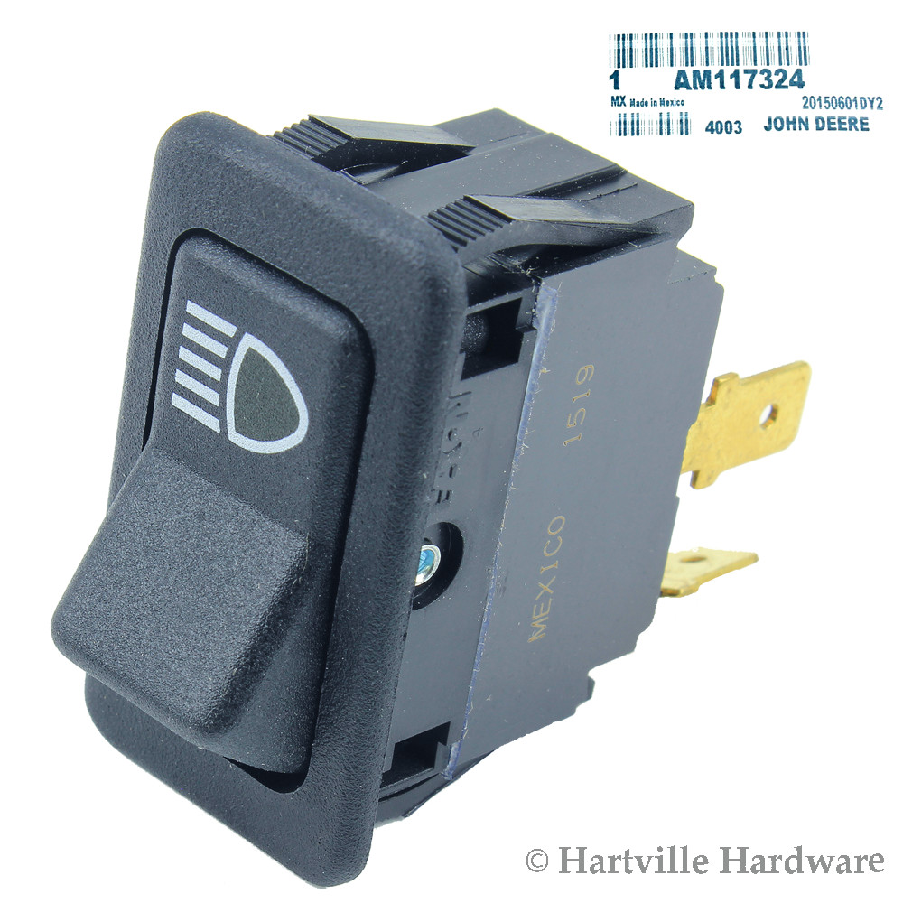 John Deere Original Equipment Headlight Switch #AM117324