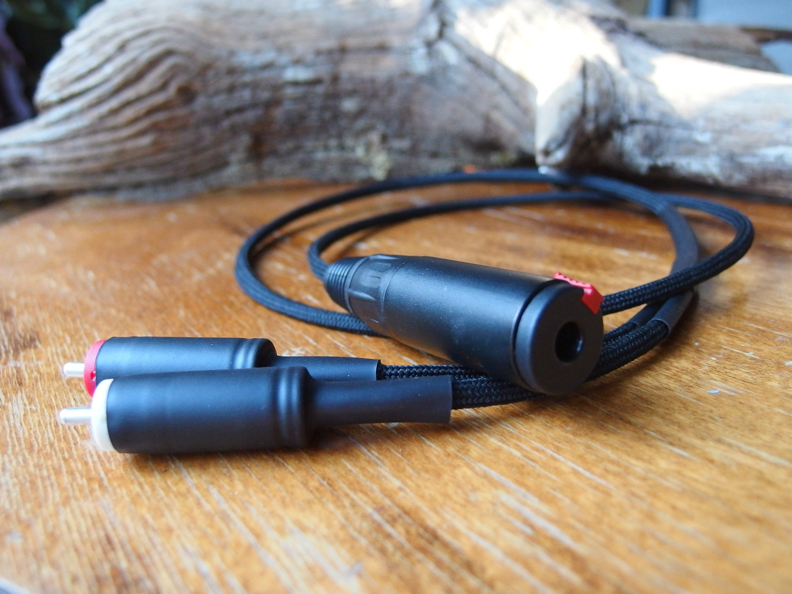 Câble rallonge RCA 1m Tellurium pour casque et ampli Devialet, câble audio haute fidélité