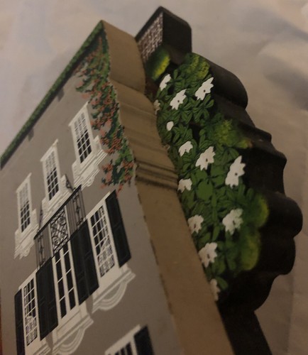 Vintage Charleston South Carolina Three Sisters House Wood model Miss Eugenia - Picture 8 of 9