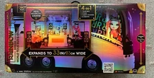 Rainbow High Rainbow Vision World Tour Bus & Stage. 4-in-1 Light-Up Play Deluxe