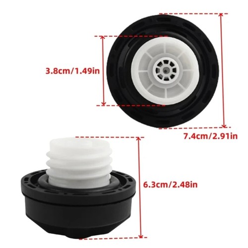 Locking Gas Cap Lock Fuel Tank Filler for Chevy Silverado Equinox GMC for Toyota - Picture 6 of 6
