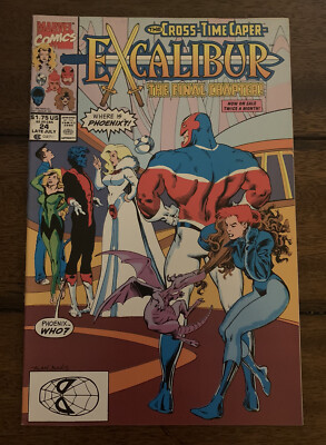 Marvel Comics Excalibur #24 1990 Claremont Alan Davis VF/NM or Better