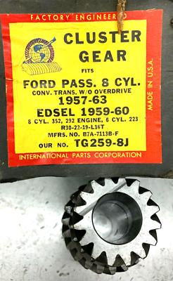 メイ 1957-1963 CLUSTER GEAR FORD EDSEL #TG259-8J #B7A-7113B-F NOS | eBay
