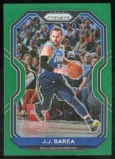 2020-21 Panini Prizm JJ Barea Green Prizm Dallas Mavericks #84
