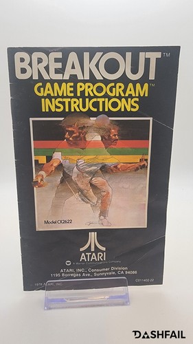 Breakout (Atari 2600, 1978) CX2622 - Complet en boite + housse - Photo 5/16