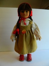 Steiff 17" Doll - Margit -1987-1988-Germany- with Steiff bear pin/original tag