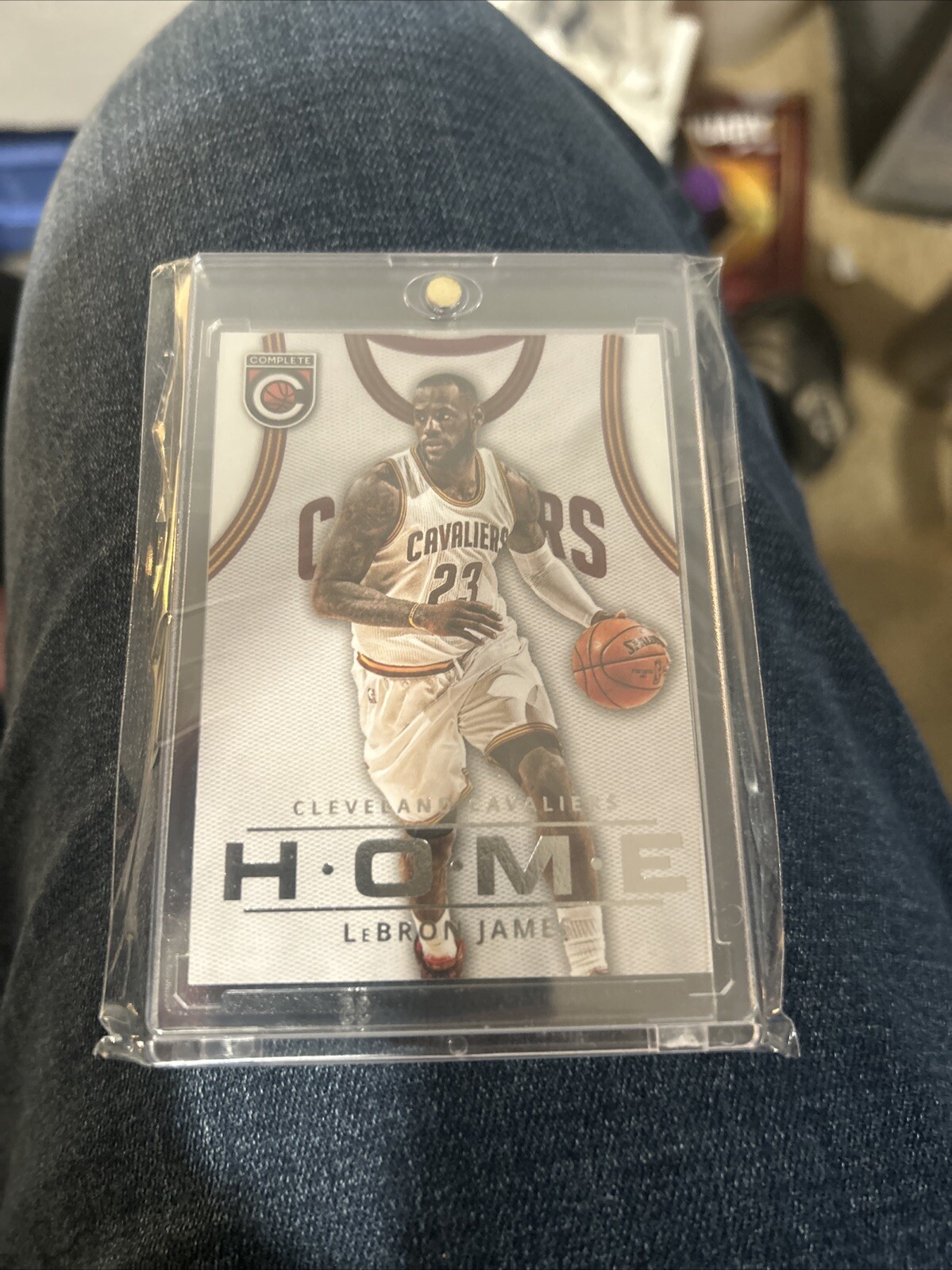 2015 Topps complete LeBron James home jersey Ssp