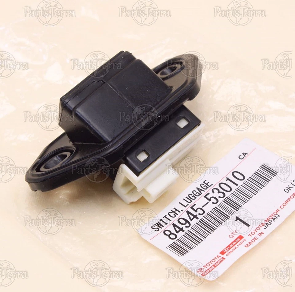 Genuine OEM Toyota LEXUS IS250 IS350 HS250h Trunk Lid Release Switch 84945-53010 - Imagem 2 de 4