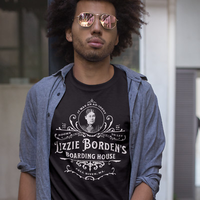 Lizzie Borden T-Shirt, Vintage-Style Lizzie Borden Murder TShirt